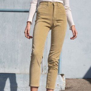John Galt tan Corduroy pants